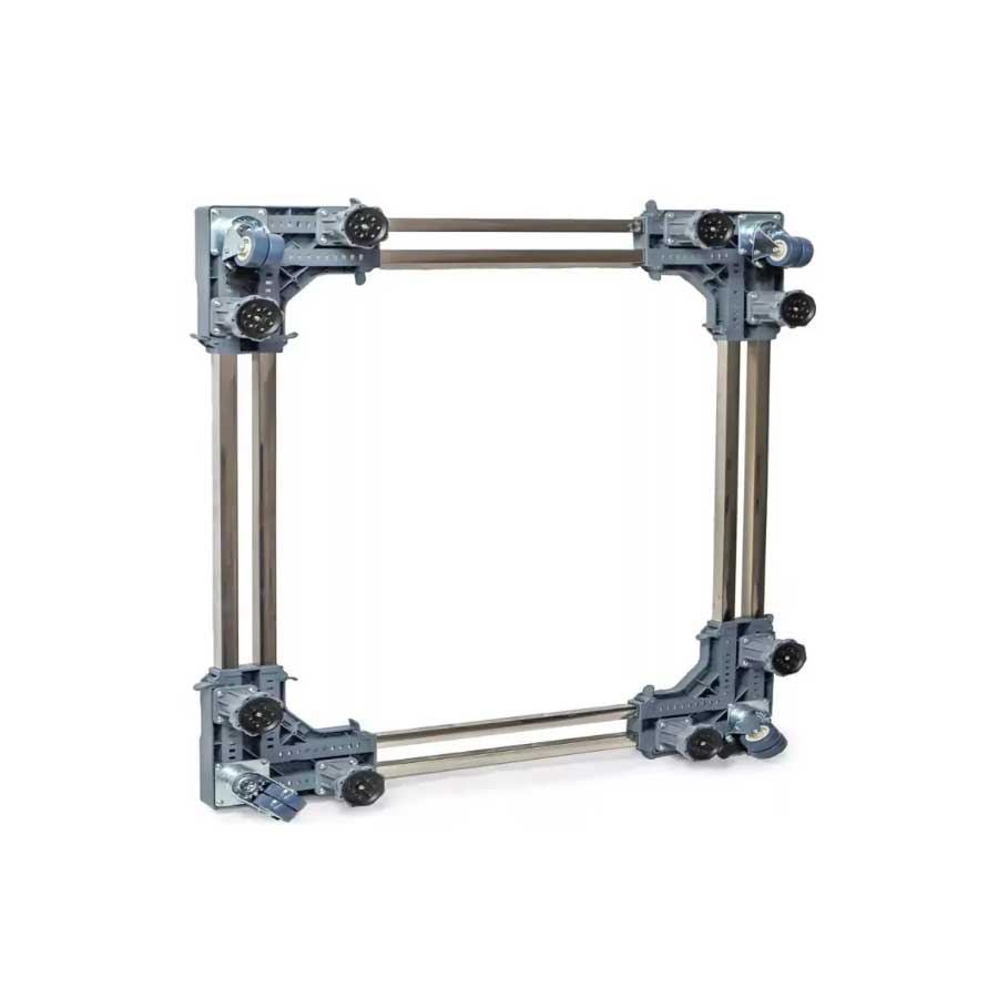 Suporte Geladeira Maquina de Lavar com Rodizios Ajustável 90X90 Frigopro